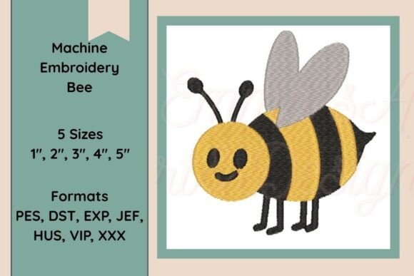 Bee Machine Embroidery Design Review