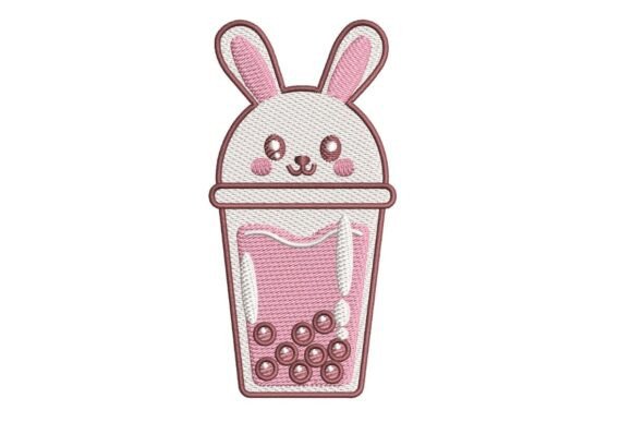 Bunny Boba Tea Embroidery Design Review