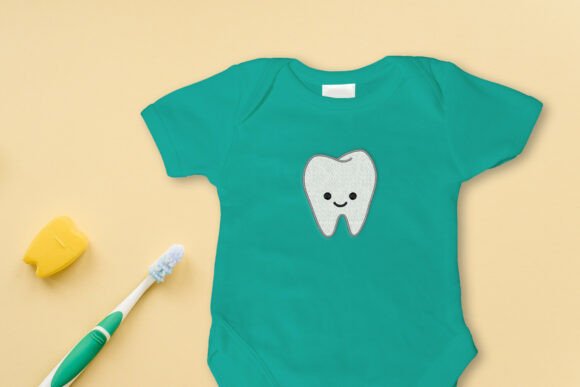Cartoon Tooth Mini Embroidery Design Review