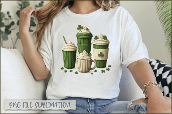 Coffee Cups St. Patrick s Embroidery PNG Review
