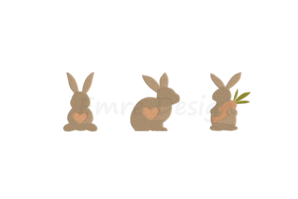 Easter Bunny with Carrot Embroidery Review