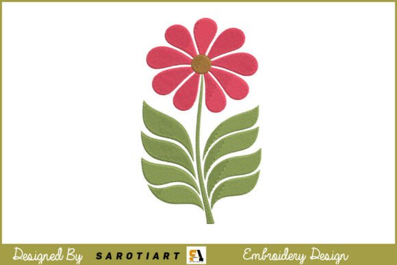 Flower Embroidery Design T-shirt Floral Review