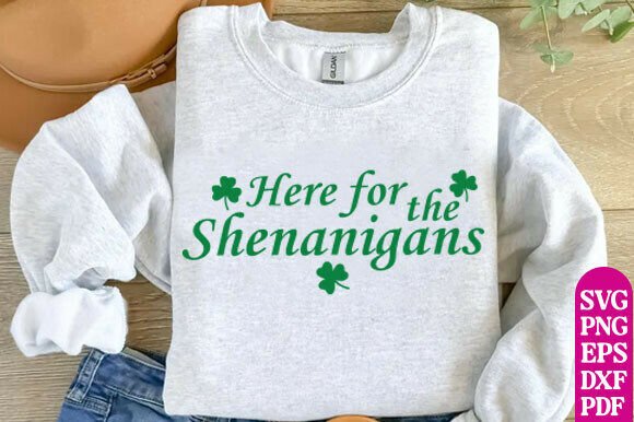 Here for the Shenanigans Embroidery SVG Review