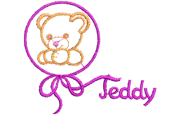 Sweet Teddy Bear Embroidery Design Review